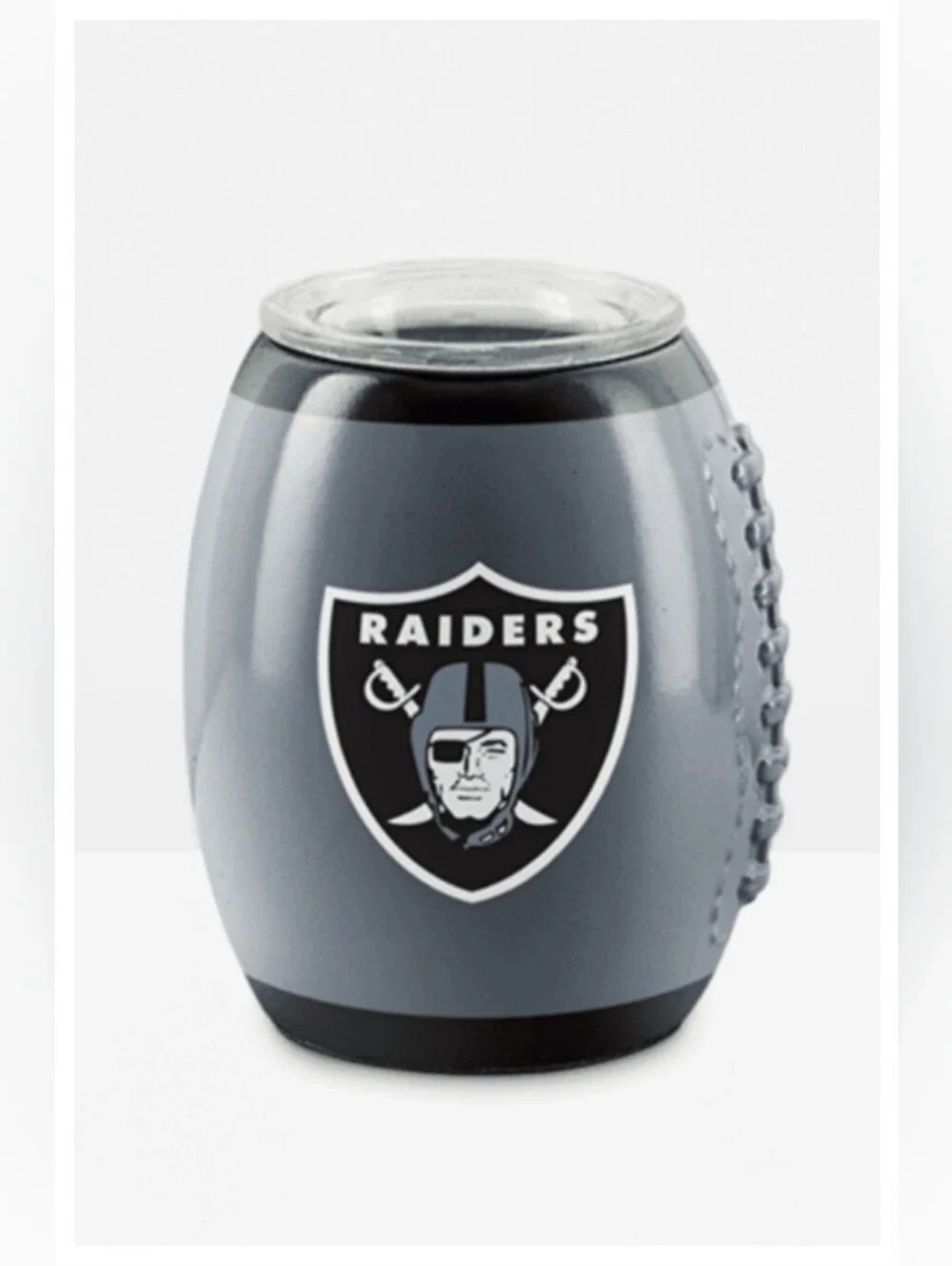 NFL Collection 🏈 Las Vegas Raiders 🏈 Scentsy Ceramic 'Wax/Oil Warmer' *NIB*